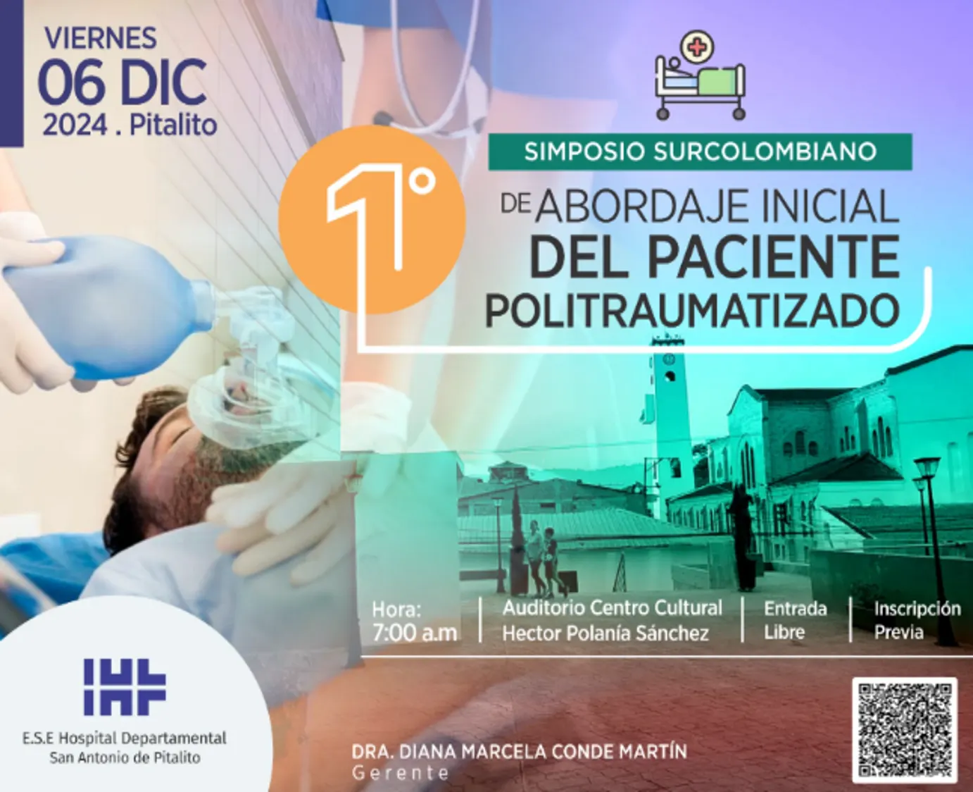 Primer Simposio Surcolombiano de Abordaje Inicial del Paciente Politraumatizado