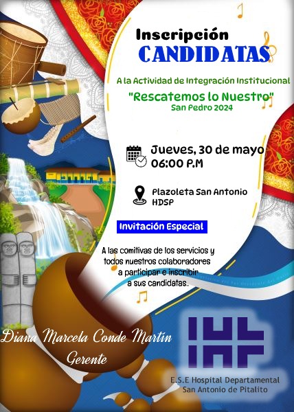 Inscripción y Presentación de Candidatas “Rescatemos Lo Nuestro” San Pedro 2024
