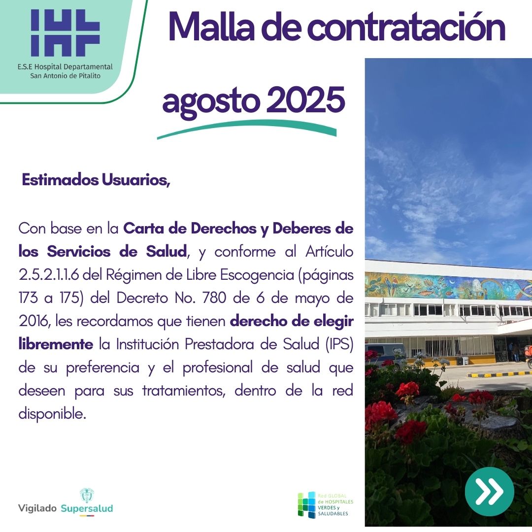 Malla de Contratación Vigente