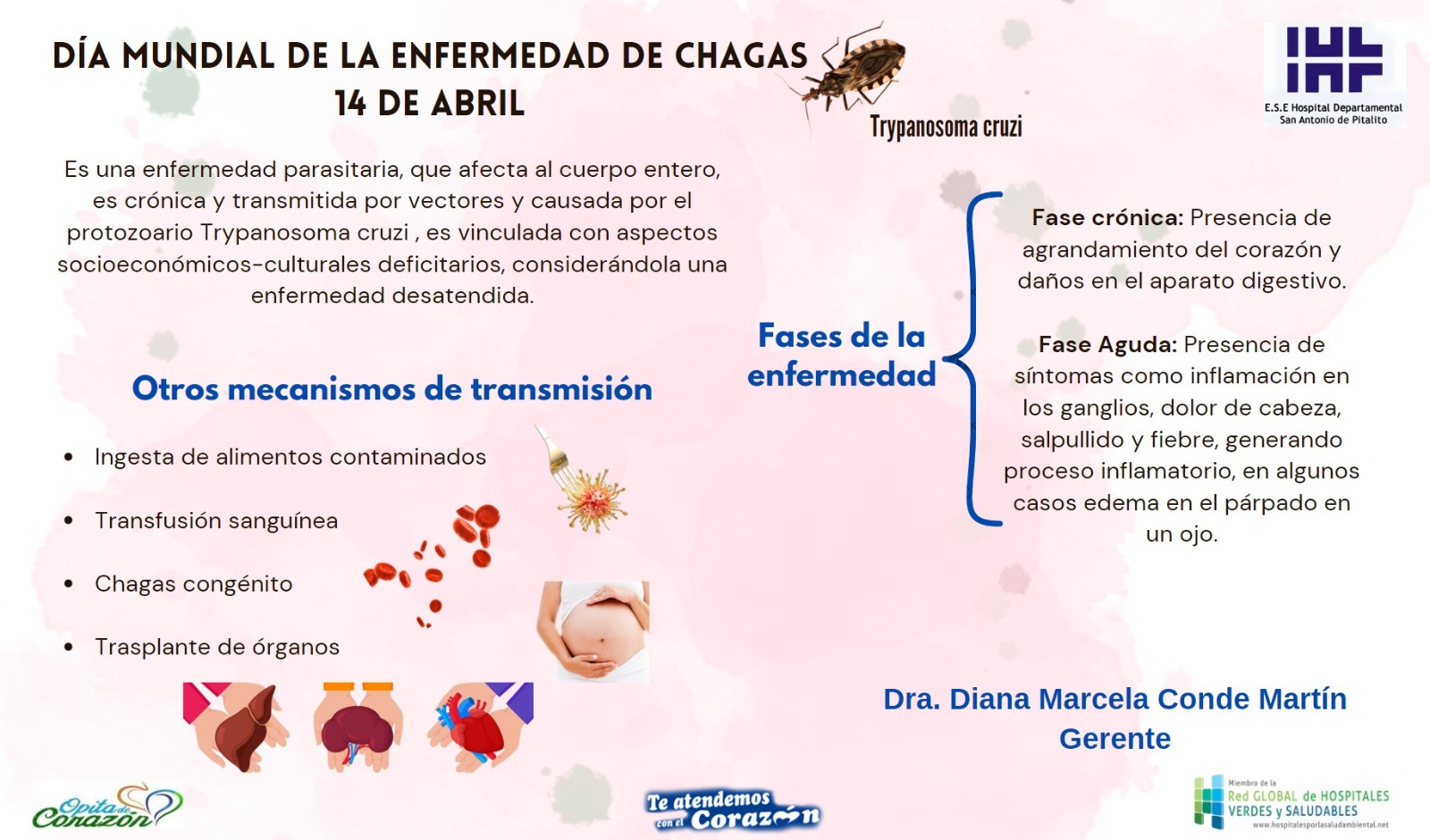 DÍA MUNDIAL DE LA ENFERMEDAD DE CHAGAS (14 DE ABRIL)