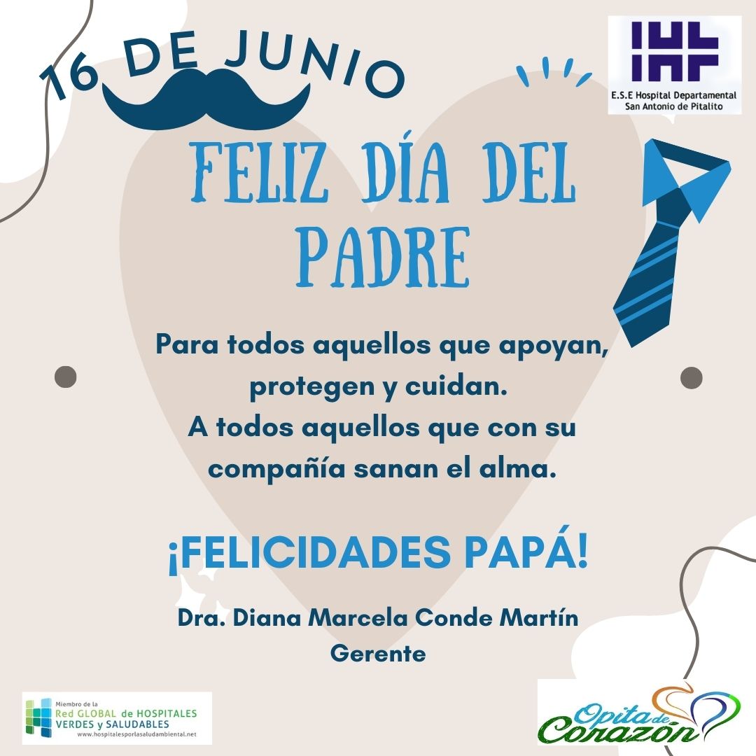 ¡Feliz Día del Padre! (16 de Junio)