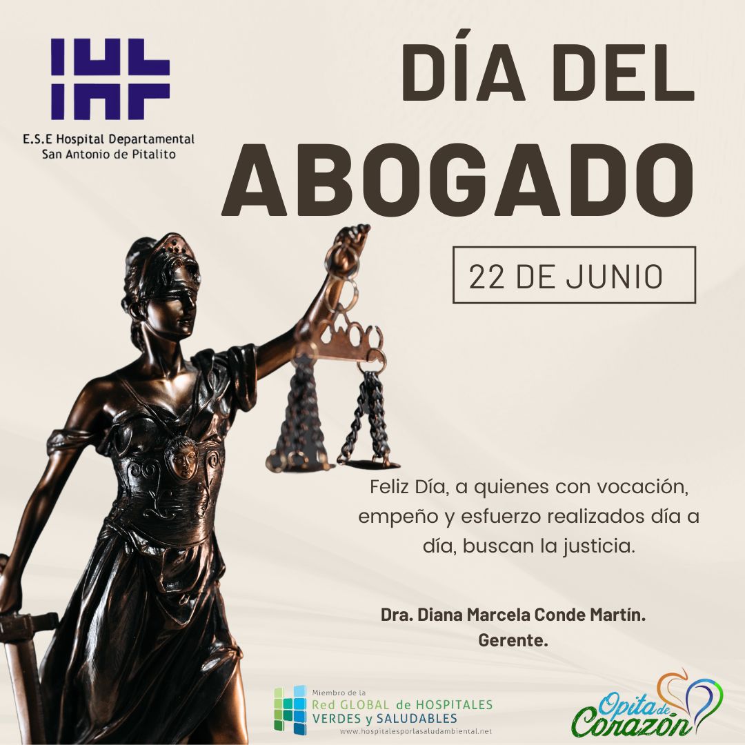 Feliz Día del Abogado (22 de Junio)