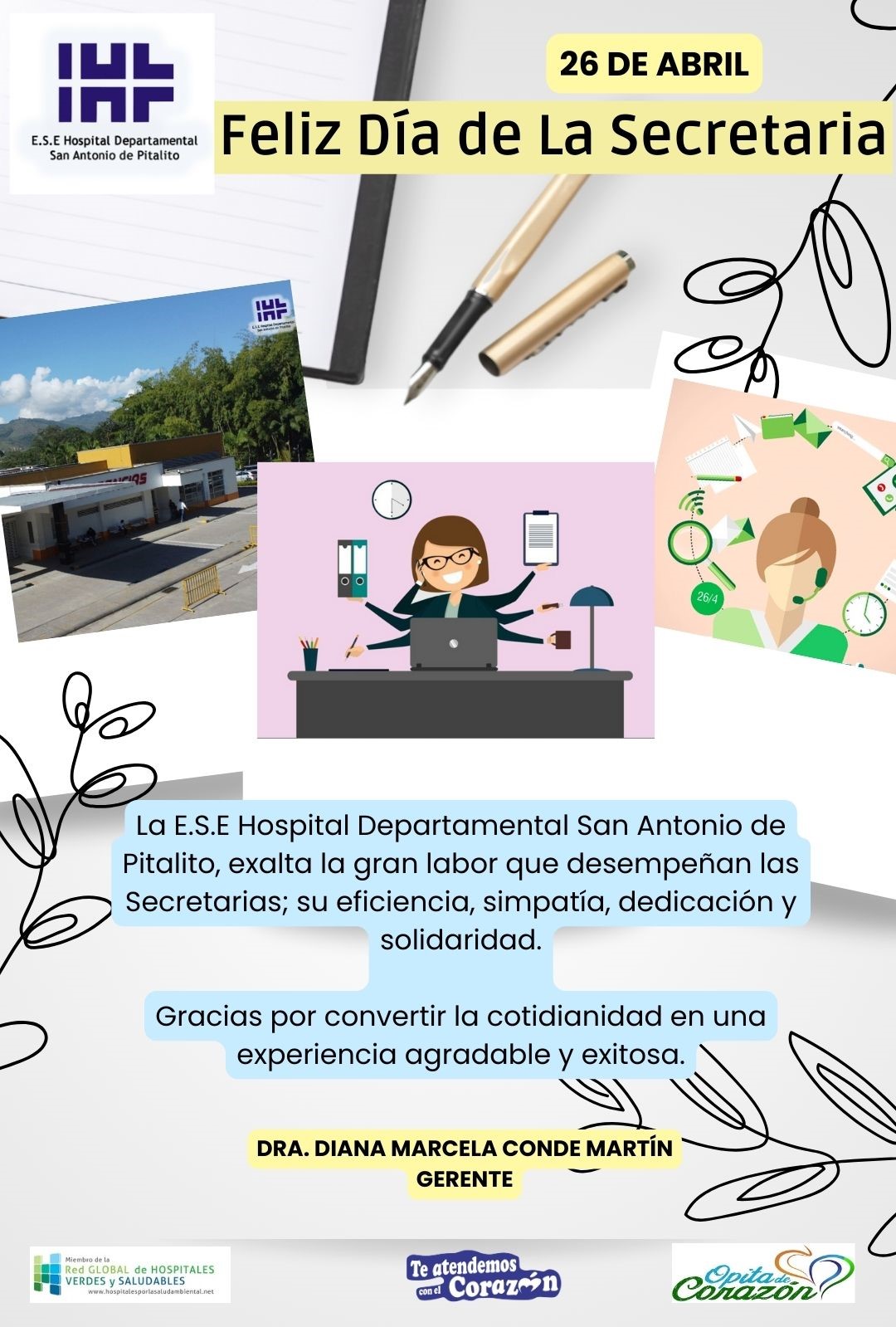 Día de la Secretaria – 26 de Abril