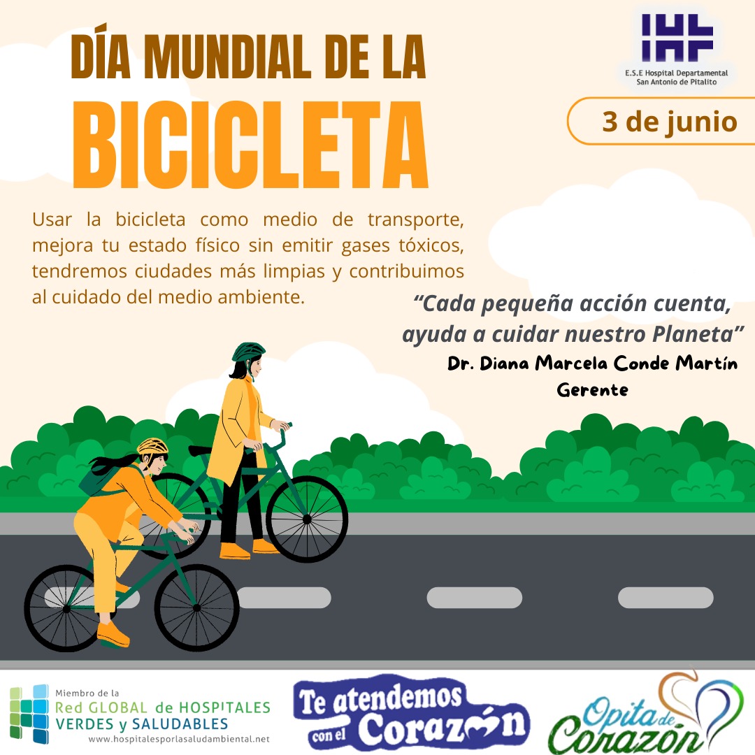 Día Mundial de La Bicicleta (03 de Junio)