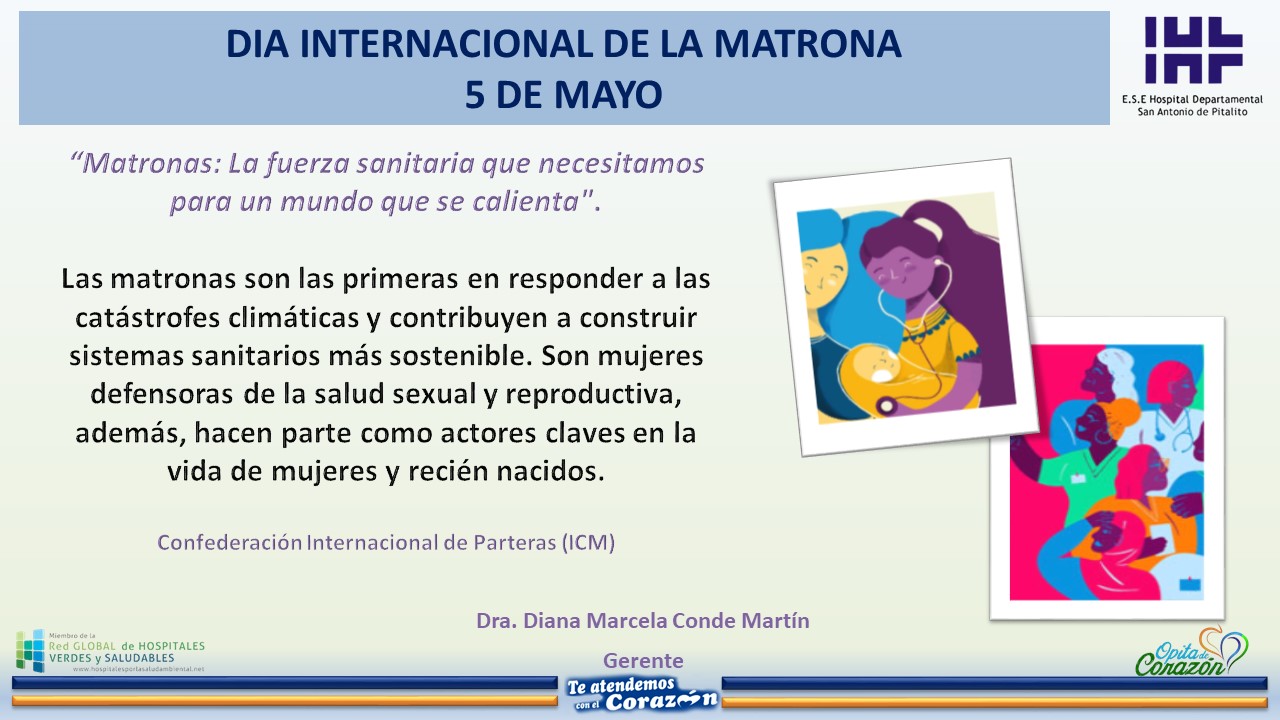 DÍA INTERNACIONAL DE LA MATRONA – 5 de Mayo
