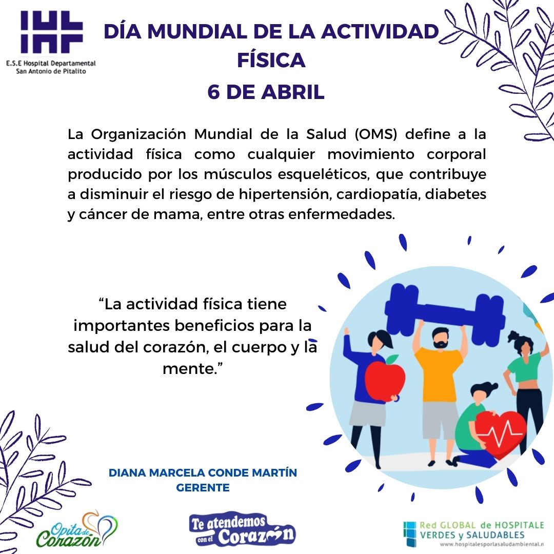 DÍA MUNDIAL DE LA ACTIVIDAD FÍSICA (6 DE ABRIL)
