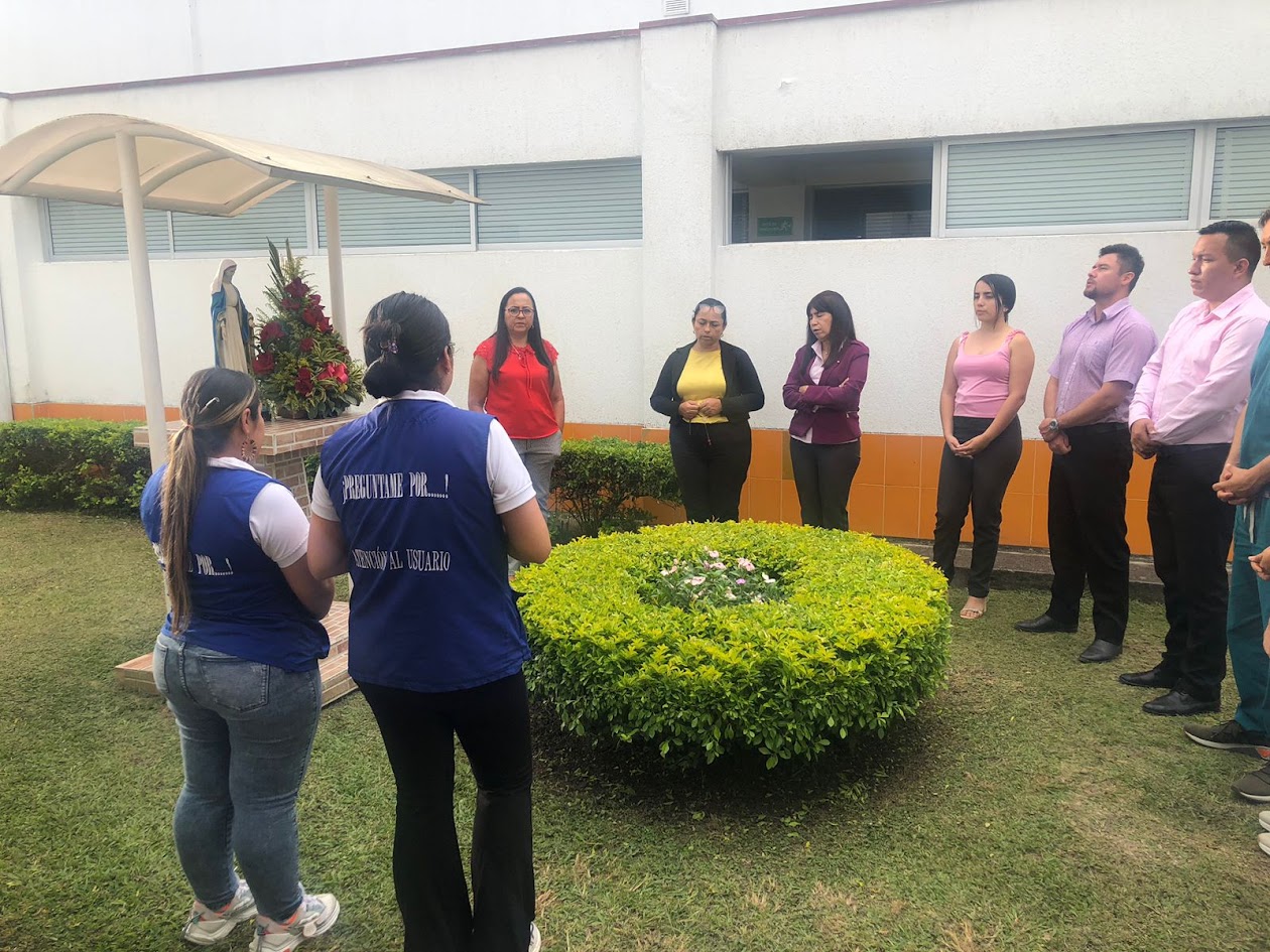 Participación de La E.S.E. en actividades en Homenaje a la Virgen María