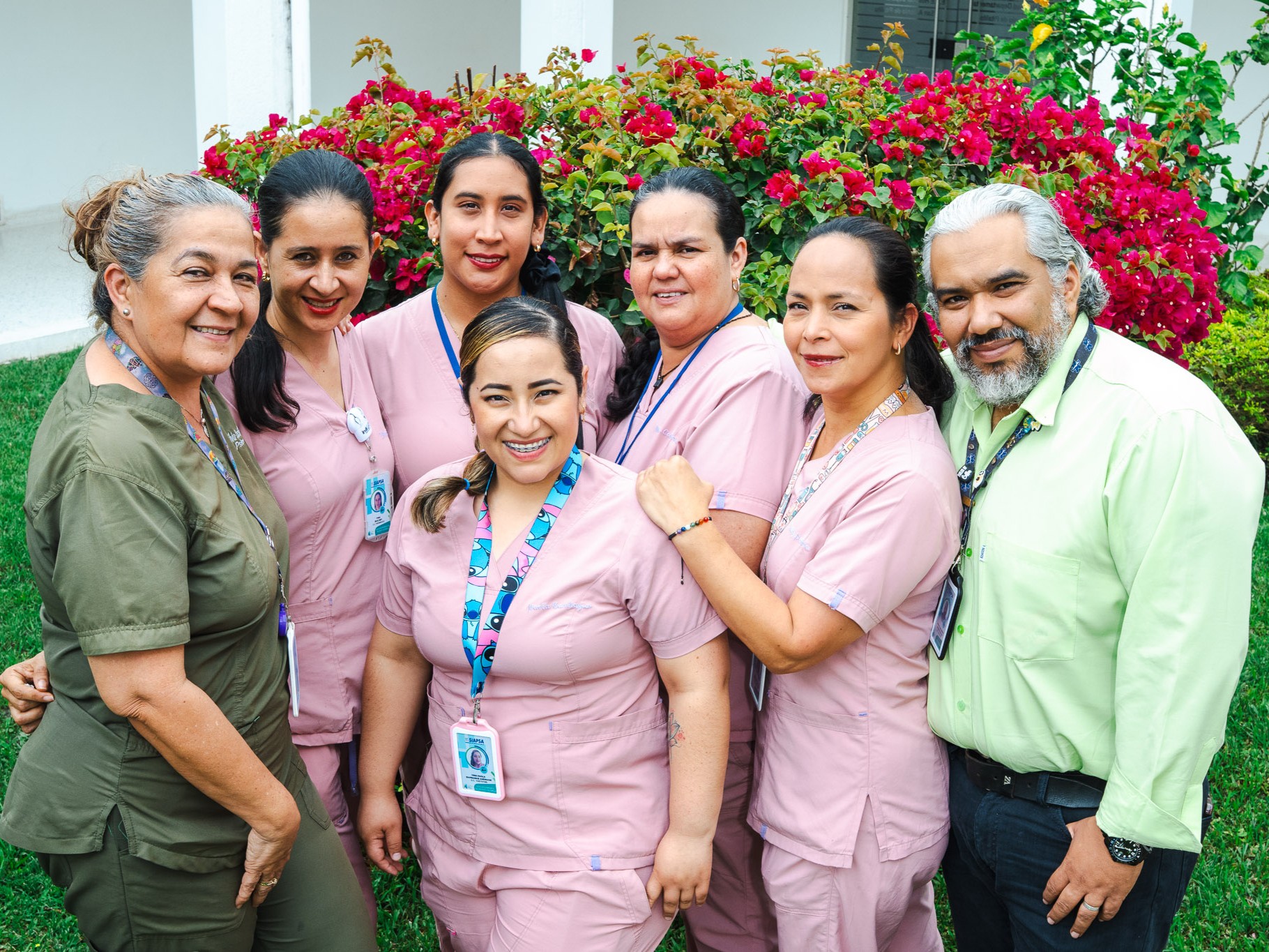 Imagen y/o Foto de los Trabajadores del Hospital