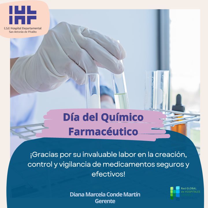 ¡Feliz día a los químicos farmacéuticos!