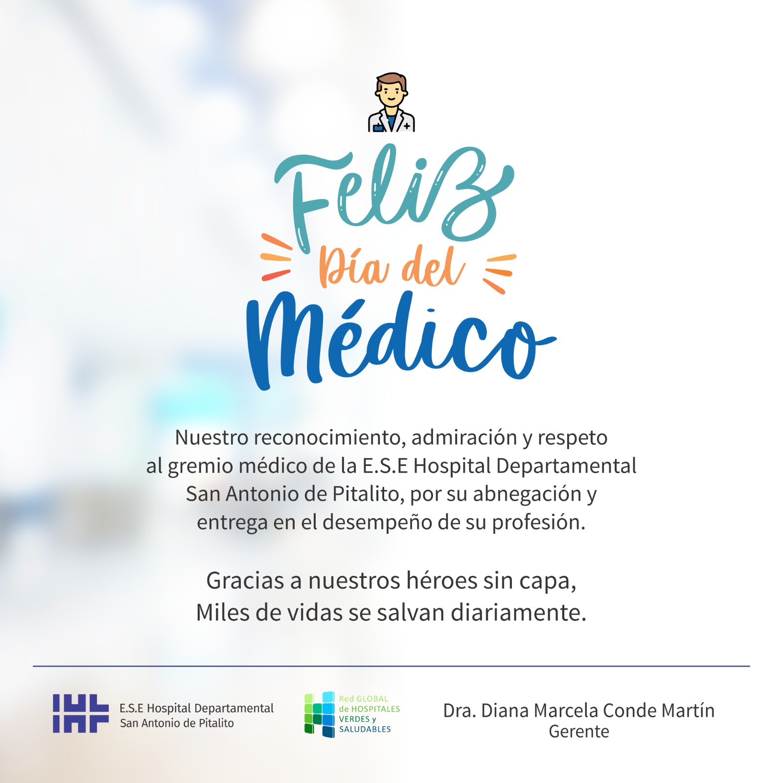 ¡Gracias médicos!