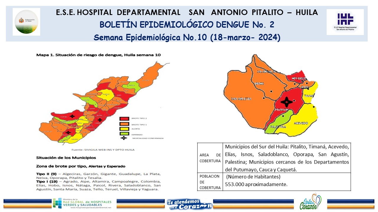 Boletín Epidemiológico Dengue No. 2 (18 Marzo 2024)