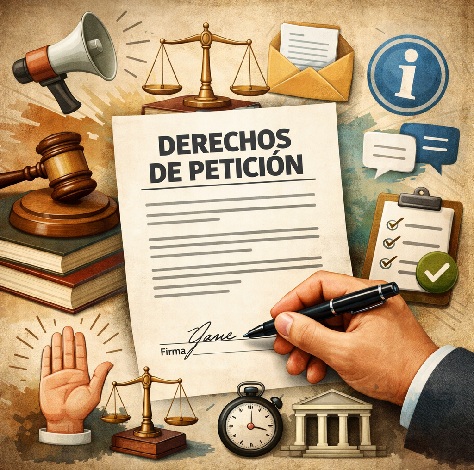 Derechos de petición correspondientes al mes de Enero de 2026